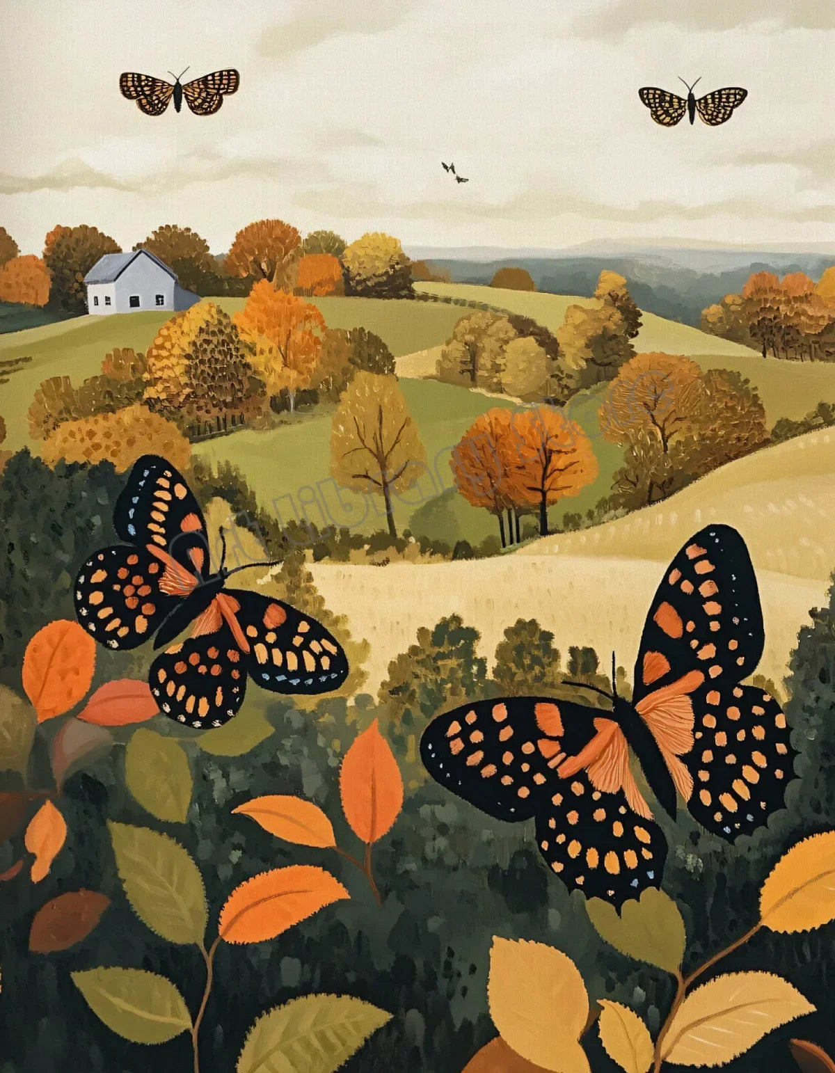 Halloween Poster Collection Featuring Pumpkins, Ghosts, and Cats — Autumn Wall Decor for Your Home