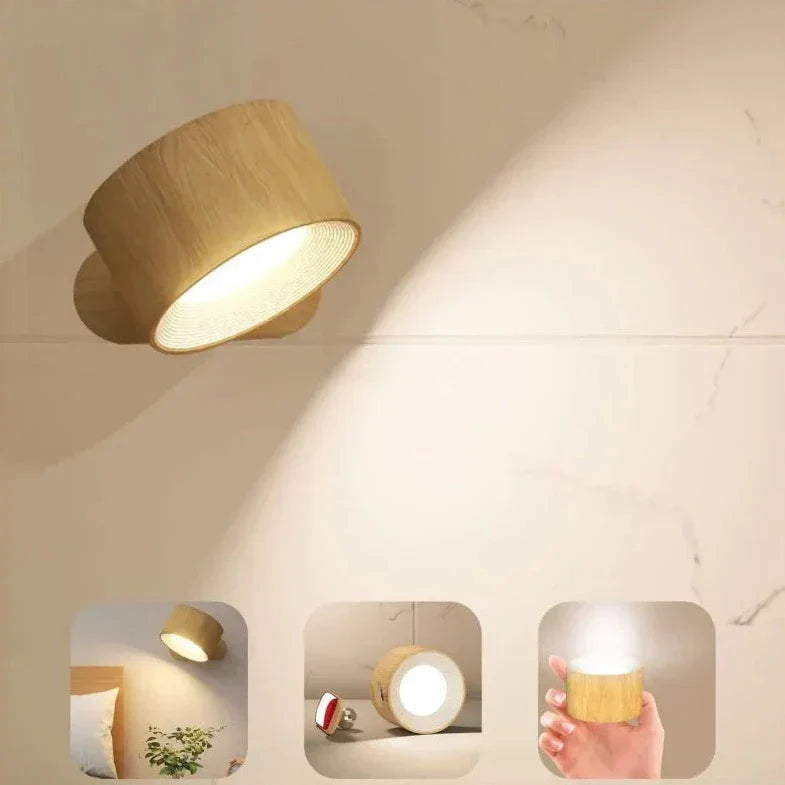 Rechargeable Wireless Wall Lamp - LumoFlex