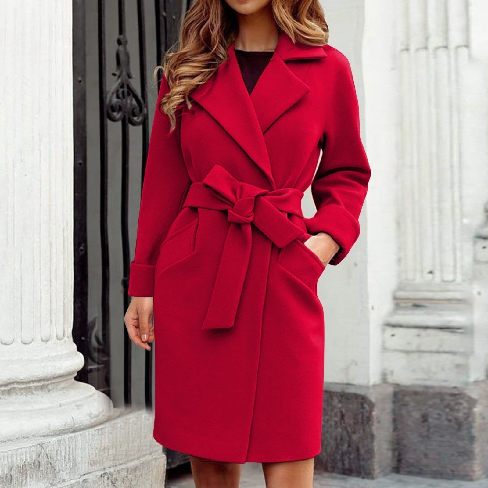 Isolde Elegant Tailored Coat