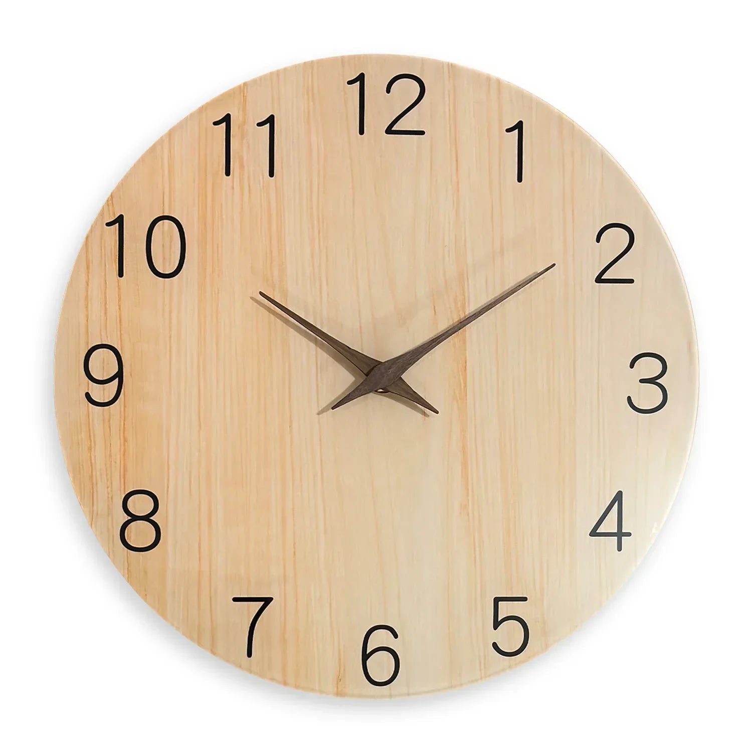 Nature's Grace: A Serene Wall Clock