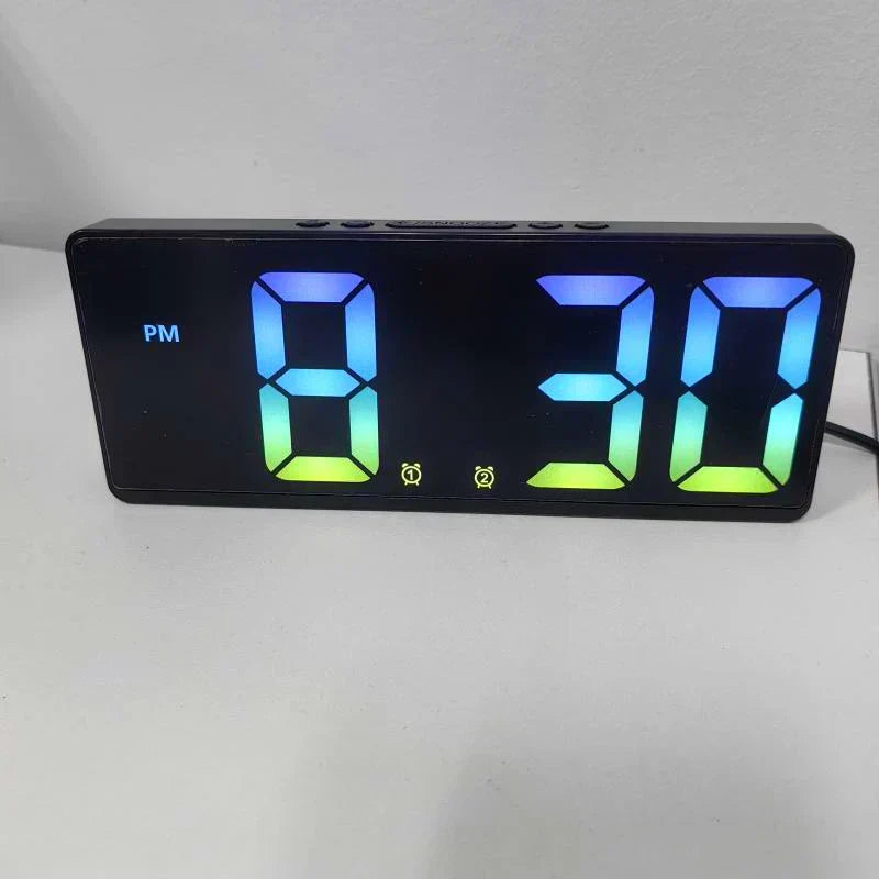 Smart LED Clock with Voice Activation