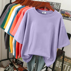 Livia-Rae - Soft Cotton Blend Oversized T-Shirt