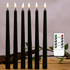 Flame Effect LED Candles for Spooky Halloween Decor