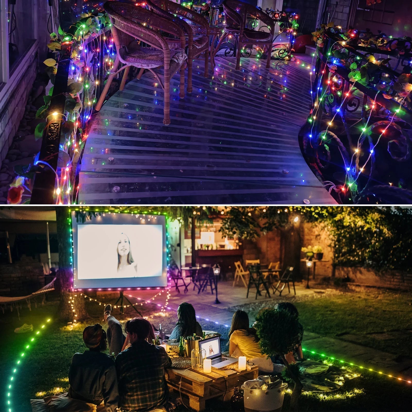 Vibrant Smart Lighting Decorative Garland