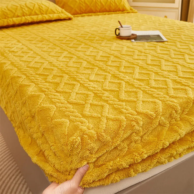 Cozy Thick Patterned Winter Flannel and Plush Blanket