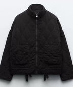 Zinnia – Quilted Everyday Jacket with Pocket Detail