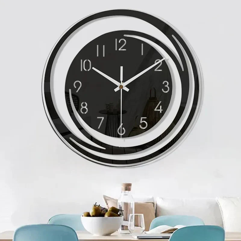 Sleek Modern Minimalist Wall Clock