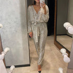 Jonna - Elegant Sparkling Jumpsuit with Chic Flair
