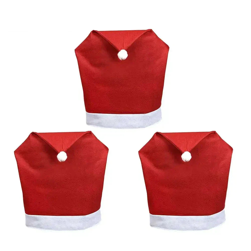 Enchanting Christmas Chair Covers for a Festive Table Glow
