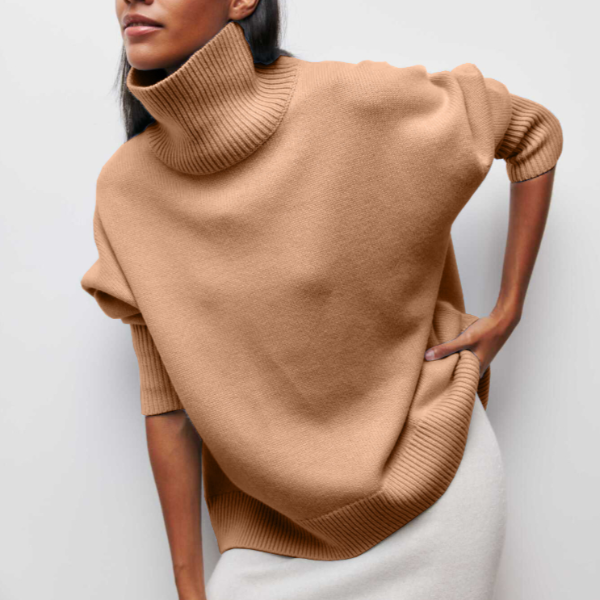 Katrielle Women's Winter Roll Neck Sweater