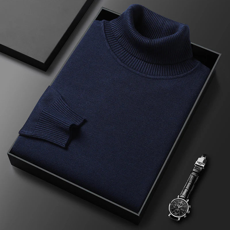 Slim Fit Turtleneck Sweater – Refined Style with Modern Comfort