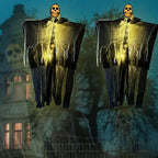 LED Hanging Skull Ghost for Halloween Garden and Home Decor