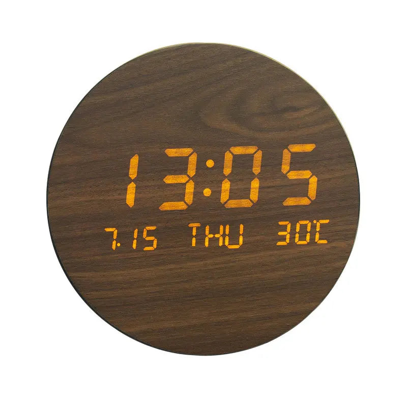 Sustainable LED Desk Clock