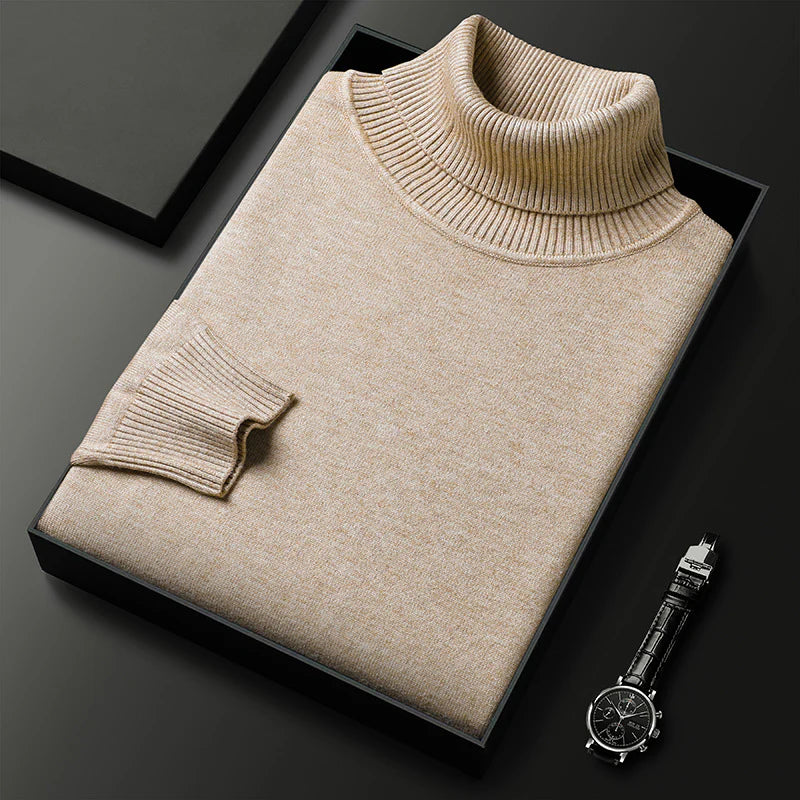 Slim Fit Turtleneck Sweater – Refined Style with Modern Comfort