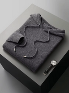 Premium Extra-Fine Merino Wool Leisure Hoodie