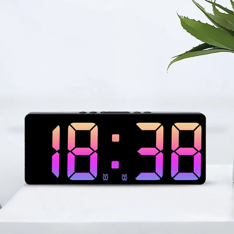 Smart LED Clock with Voice Activation