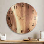Nature's Grace: A Serene Wall Clock