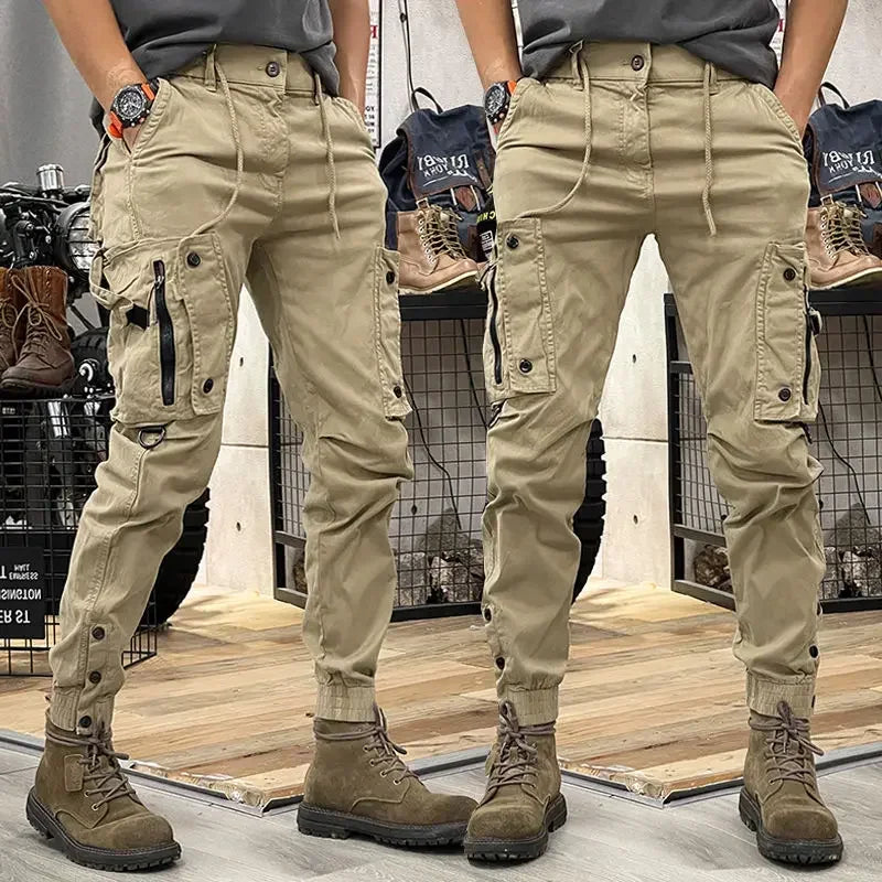 Men's Slim Cargo Pants – Functional Style with a Modern Fit