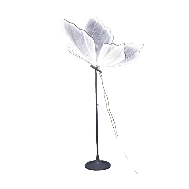 Elegant Ceiling Lamp Adorned with Hanging Butterflies