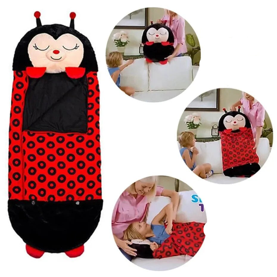 Children's Animal-Themed Sleeping Bag – Snoozi, Compact and Convenient
