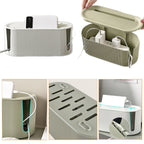 Chic Cable and Adapter Organizer – Where Style Meets Function