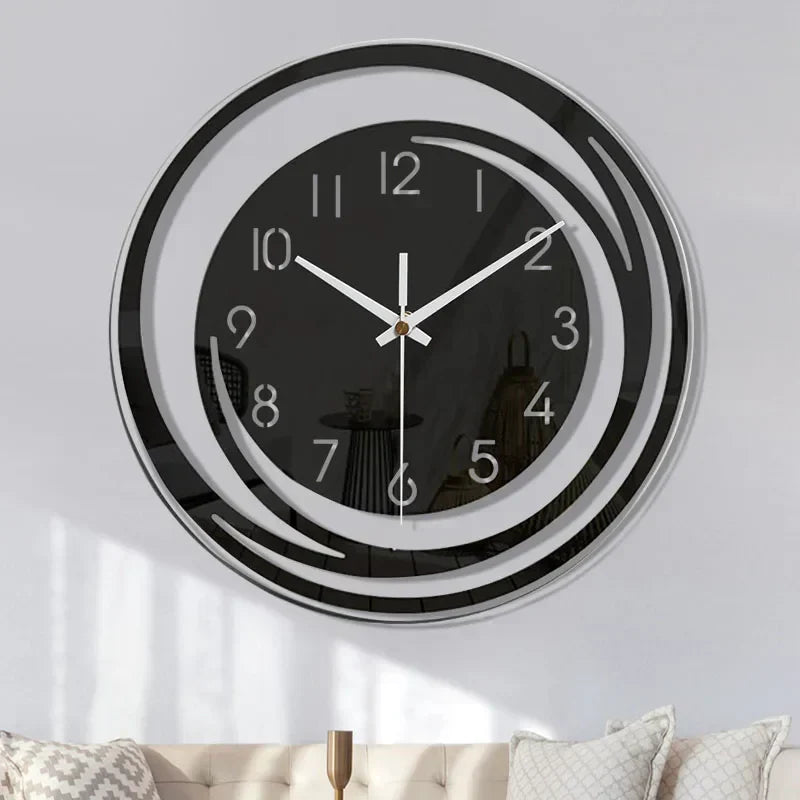Sleek Modern Minimalist Wall Clock