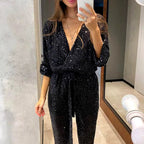 Jonna - Elegant Sparkling Jumpsuit with Chic Flair