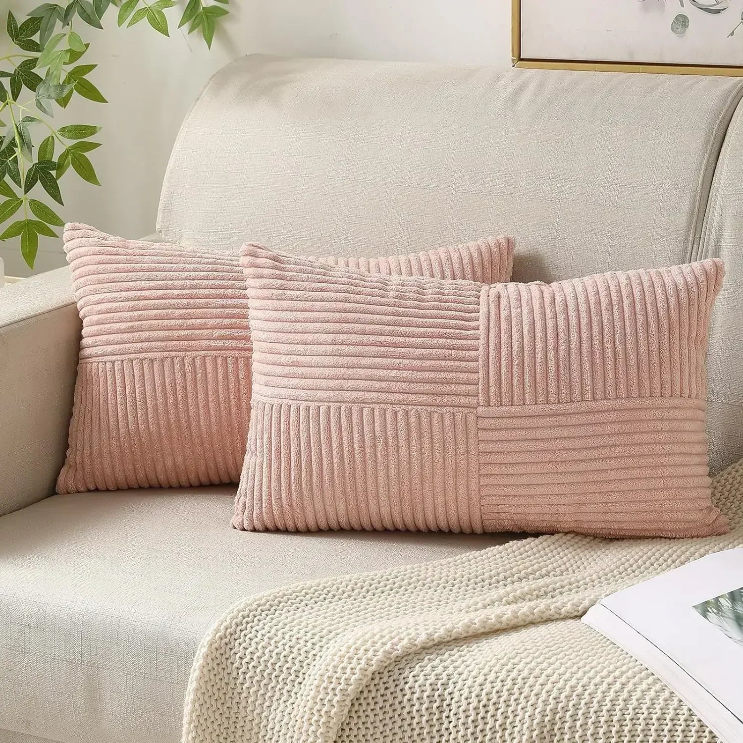 Chic Corduroy Cushion Cover for Your Home Decor