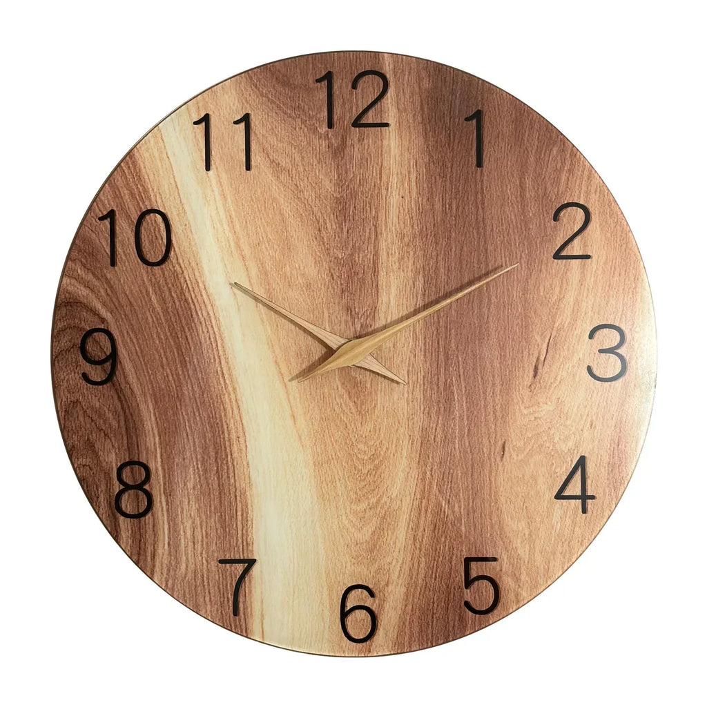 Nature's Grace: A Serene Wall Clock