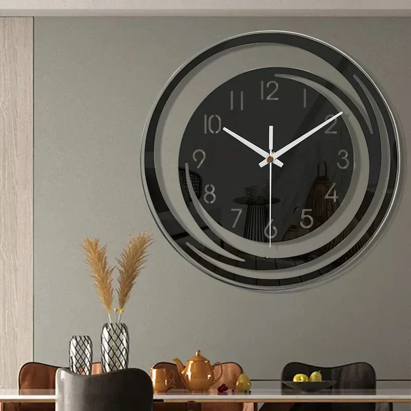 Sleek Modern Minimalist Wall Clock