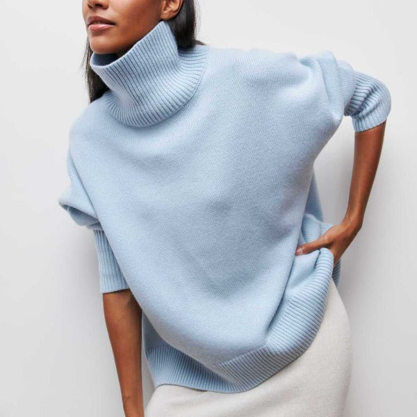 Katrielle Women's Winter Roll Neck Sweater