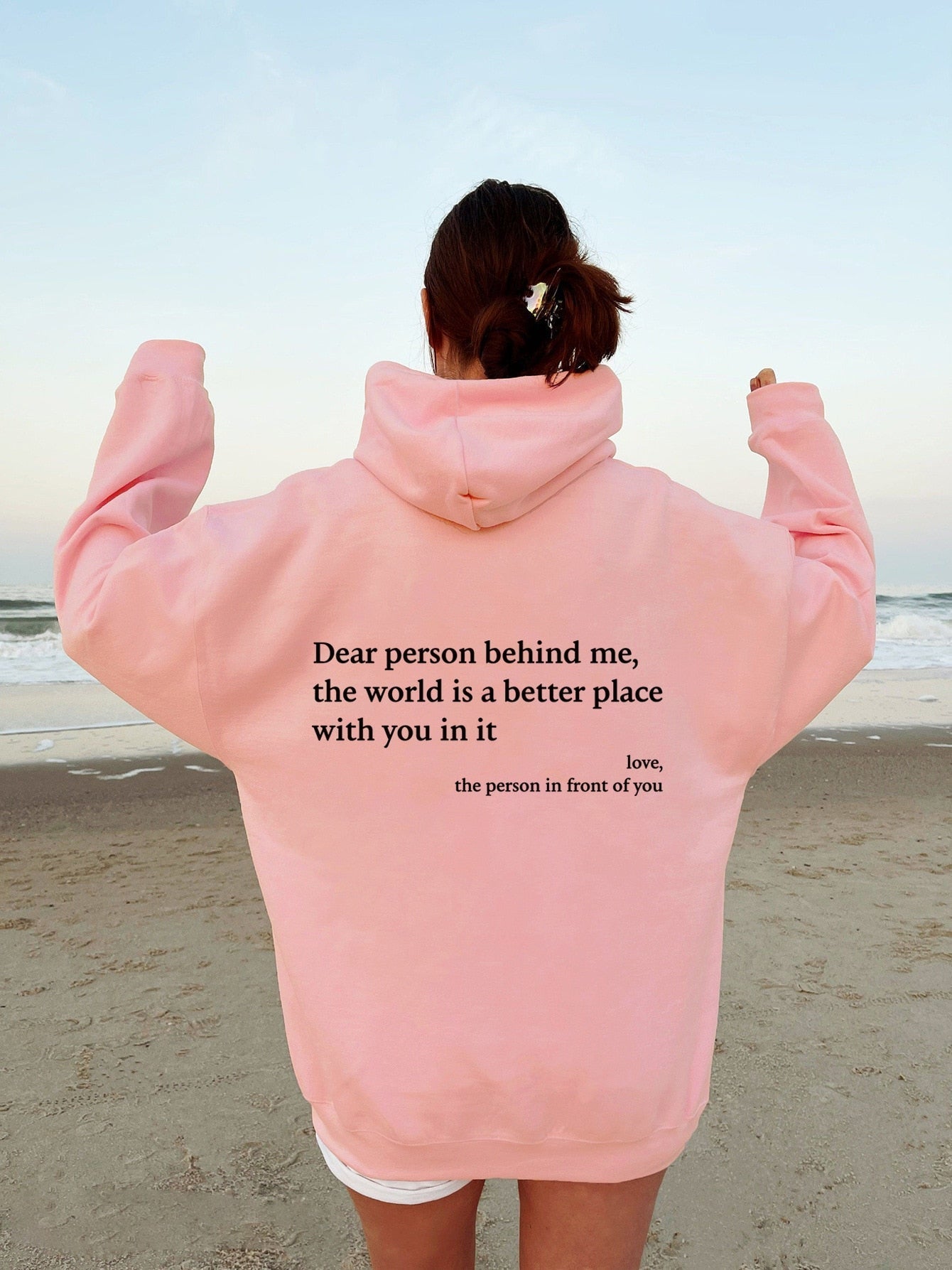 Angel Unisex Hoodie: 'Cherished Soul Behind Me'