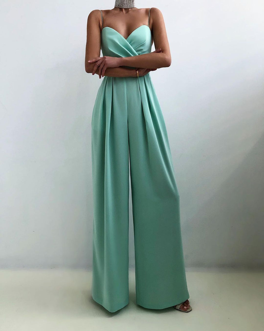 Marleen - Chic Spaghetti Strap Jumpsuit