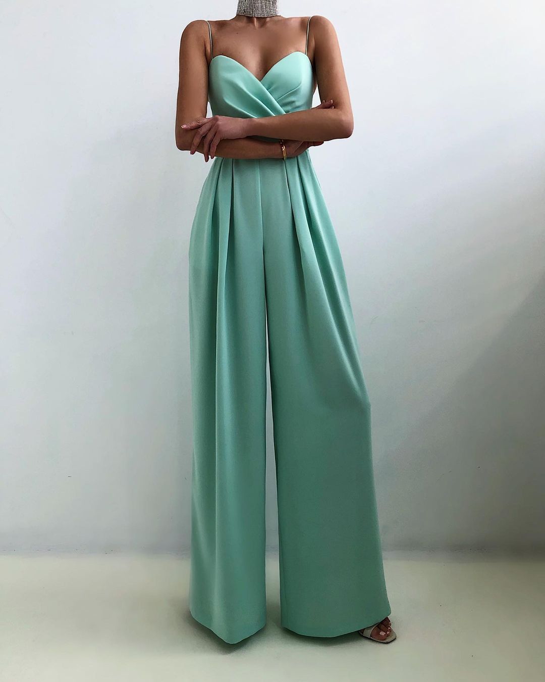 Marleen - Chic Spaghetti Strap Jumpsuit