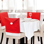 Enchanting Christmas Chair Covers for a Festive Table Glow
