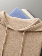 Premium Extra-Fine Merino Wool Leisure Hoodie