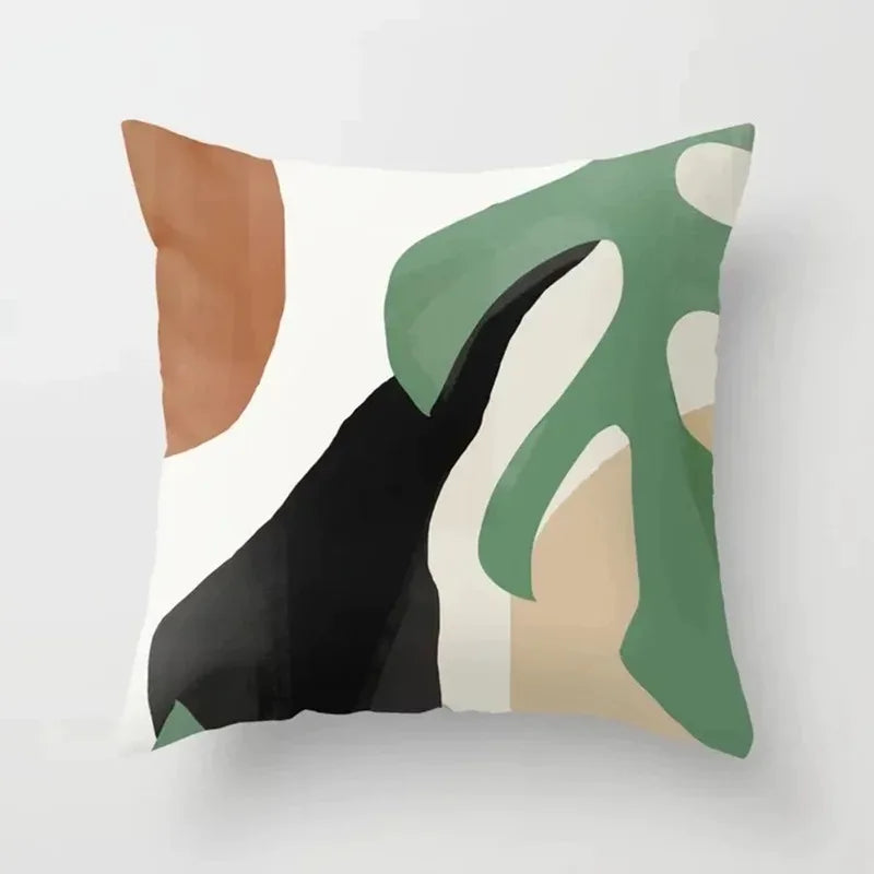 Nature-Inspired Cushions Featuring Botanical Designs