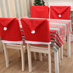 Enchanting Christmas Chair Covers for a Festive Table Glow