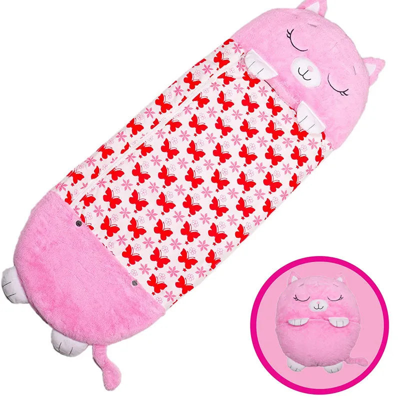 Children's Animal-Themed Sleeping Bag – Snoozi, Compact and Convenient