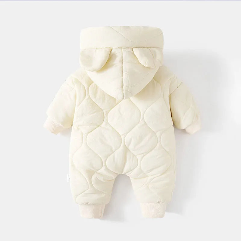 Children's Winter Suit with Bear Fairy Tale Pattern