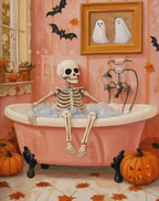 Halloween Poster Collection Featuring Pumpkins, Ghosts, and Cats — Autumn Wall Decor for Your Home
