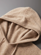 Premium Extra-Fine Merino Wool Leisure Hoodie