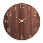 Nature's Grace: A Serene Wall Clock