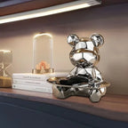 Elegant Geometric Bear - Stylish Storage and Organization