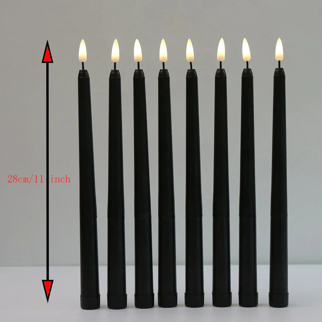 Flame Effect LED Candles for Spooky Halloween Decor