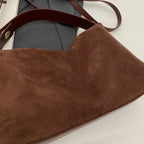 Elena Suede Handbag