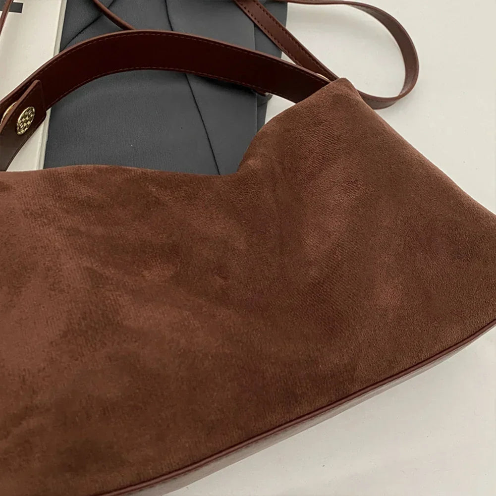 Elena Suede Handbag