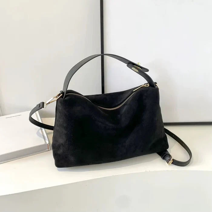 Elena Suede Handbag