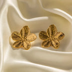 Sterre - Opulent Gold Floral Earrings