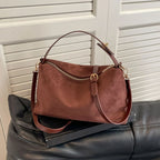 Elena Suede Handbag